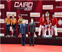 وزير الرياضة يشهد ختام بطولة الدوري العالمي للكاراتيه