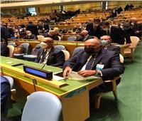 شكري يشارك بافتتاح الجمعية للعمومية للأمم المتحدة ال 76
