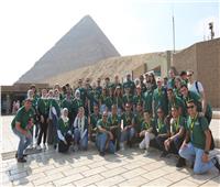 جولة سياحية للمشاركين في منتدي الشباب «المصري - الروسي»