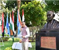  سفارة الهند بالقاهرة تحتفل بإحياء الذكرى الثانية والخمسين بعد المائة لميلاد المهاتما غاندي