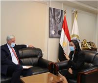 مايا مرسي تستقبل سفير هولندا بالقاهرة للتعرف على جهود الدولة المصرية لتمكين المرأة