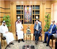 الملحق الثقافى لدولة الإمارات يلتقي رئيس جامعة المنصورة .