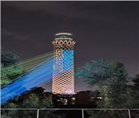 إضاءة برج القاهرة باللون الأرجواني احتفالا باليوم العالمي لمرض الروماتويد