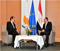 السيسي: تعاون مكثف بين مصر و قبرص لمواجهة التحديات في منطقة شرق المتوسط 