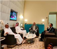 سعفان  يصل الدوحة للمشاركة في اجتماعات مجلس إدارة "العمل العربية"   