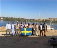 سفير السويد بالقاهرة يستعرض أحدث الاكتشافات البعثة السويدية 