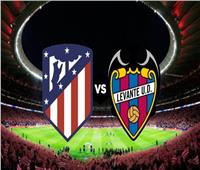 الدوري الإسباني| بث مباشر| مباراة أتلتيكو مدريد لمواجهة ليفانتي 