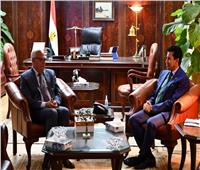 وزير الشباب يبحث مع الغضبان تطوير المنشآت الرياضية في بورسعيد Ahmed