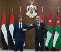 وزيرا خارجية الإمارات والأردن يبحثان التعاون