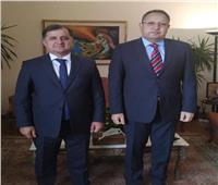 سفير  طاجيكستان بمصر  يلتقى  الأمين العام للوكالة المصرية للشراكة من أجل التنمية