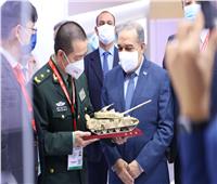  وزير الدولة للإنتاج الحربى يزور جناح شركة " نورينكو " الصينية 