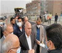 وزير النقل يتفقد مشروع التطوير الشامل للطريق الدائرى حول القاهرة الكبرى 