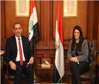  المشاط تبحث مع وزير التخطيط العراقي  موضوعات اللجنة المصرية العراقية المشتركة