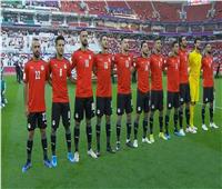 منتخب مصر بالقميص الأحمر أمام الأردن في كأس العرب