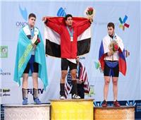 أحمد سيد ثامن بطولة العالم لرفع الأثقال 