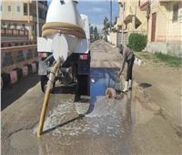طوارئ فى كفر الشيخ لرفع مياه الأمطار بالمدن والقرى 