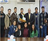 رئيس جامعة القاهرة الجديدة التكنولوجية يعلن نتائج انتخاب مجلس اتحاد الطلاب