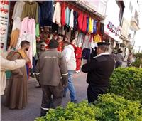حملات إزالة مكبرة بعدد من المناطق بمدينة الأقصر