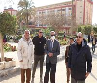  رئيس جامعة الأزهر يتابع أكبر حركة صيانة تشهدها المدينة الجامعية 