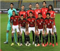 منتخب مصر بقميصه الأحمر أمام المغرب بربع نهائي أمم أفريقيا