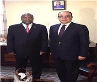 سفير مصر في بوروندي يلتقي وزير الزراعة والبيئة والري