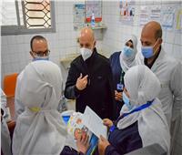 وكيل وزارة الصحة بالشرقية يتفقد أعمال التطوير بمستشفى السعديين المركزي