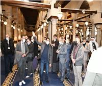 جولة ميدانية للأئمة الفلسطينيين بمسجدي «الأزهر» و«الحسين» بالقاهرة