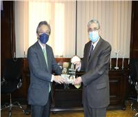 وزير الكهرباء يبحث مع سفير اليابان الجديد سبل التعاون بين البلدين