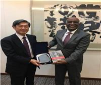 سفير مصر في طوكيو يبحث التعاون التنموي مع رئيس "وكالة اليابان "