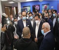 وزير الصحة ومحافظ بورسعيد فى زيارة لمستشفى النصر التخصصي «أول مستشفى معتمد بمصر»