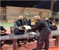 احتفالية رائعة لتكريم الراحل  جمال شمس و تكريم رموز كرة اليد المصرية بنادى الرحاب