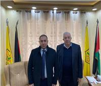 سفير مصر في رام الله يلتقي نائب رئيس حركة فتح