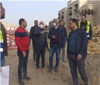 مسئولو " الإسكان" يتفقدون مشروع تطوير  سور مجرى العيون بالقاهرة