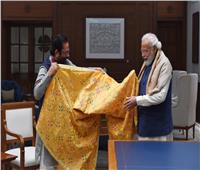 هدية رئيس وزراء الهند أجمير شريف في الاحتفال بذكراه