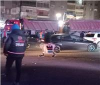 مصرع 5 أشخاص دهستهم سيارة نقل بمدينة نصر