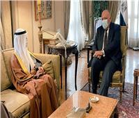 وزير الخارجية يستقبل أمين عام مجلس التعاون الخليجي 