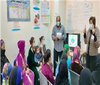 صحة المنيا تقدم الخدمات الطبية لـ 2085 مواطنًا بنزلة عبيد