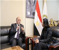 «قومي المرأة» يستقبل رئيس منتدى البرلمانيين العرب للسكان والتنمية