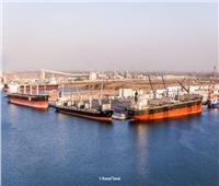 حركة الصادرات والواردات والحاويات والبضائع اليوم بهيئة ميناء دمياط البحرى