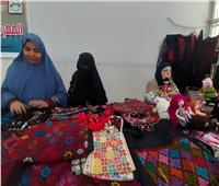 مواهب وابداعات المرأة السيناوية بمعرض للمنتجات اليدوية