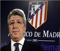 رئيس أتلتيكو مدريد: أتمنى مواجهة الريال بنهائي دوري الأبطال