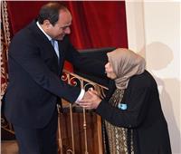 في يوم المرأة المصرية | الرئيس السيسي سند ست الكل