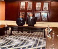 جبالي  يلتقي  رئيس الجمعية الوطنية بكوريا الجنوبية