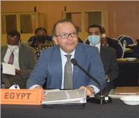 مندوب مصر الدائم لدى الاتحاد الإفريقي يُشارك  في خلوة لمجلس السلم والأمن الإفريقي