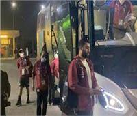 حافلة منتخب مصر تصل ملعب «عبدالله واد» استعداداً لمواجهة السنغال