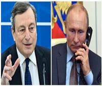 الرئيس الروسي يبحث مع رئيس الوزراء الايطالي مستجدات الأزمة