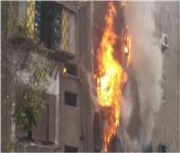 إخماد حريق داخل شقة بإمبابة 