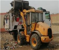 توريد أكثر من 100 طن قمامة ونفايات لمصنع التدوير بسمسطا