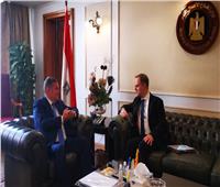 قطاع الأعمال يبحث مع سفير بريطانيا بالقاهرة تعزيز التعاون الإقتصادي