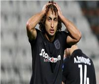 الاعتداء على عمرو وردة في ربع نهائي كأس قبرص 